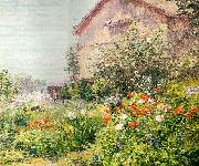 Miss Florence Griswold's Garden Bicknell, Frank Alfred